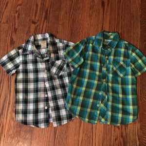 Arizona boys button up shirts